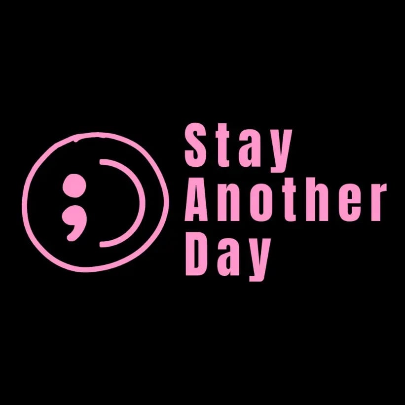 💥Buy 1 Get 1 Free -🎗️🚗 SAD Mental Health Awareness Car Decal