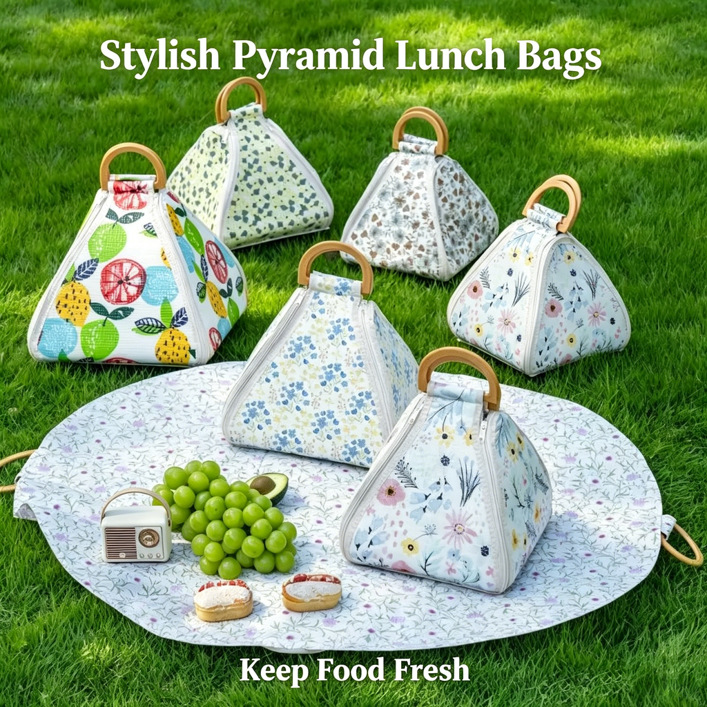 🧺 All-in-One Picnic Bag: Insulated Cooler + Detachable Waterproof Blanket💧
