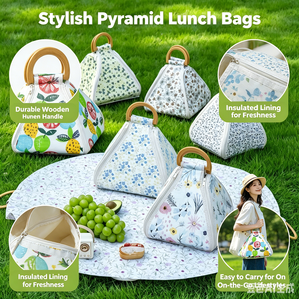 🧺 All-in-One Picnic Bag: Insulated Cooler + Detachable Waterproof Blanket💧
