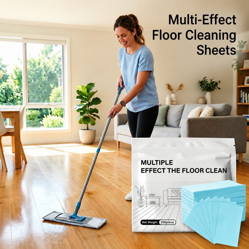 Eco-Friendly Multi-Surface Floor Cleaner Tablets – Deep Cleaning & Floor Protection
