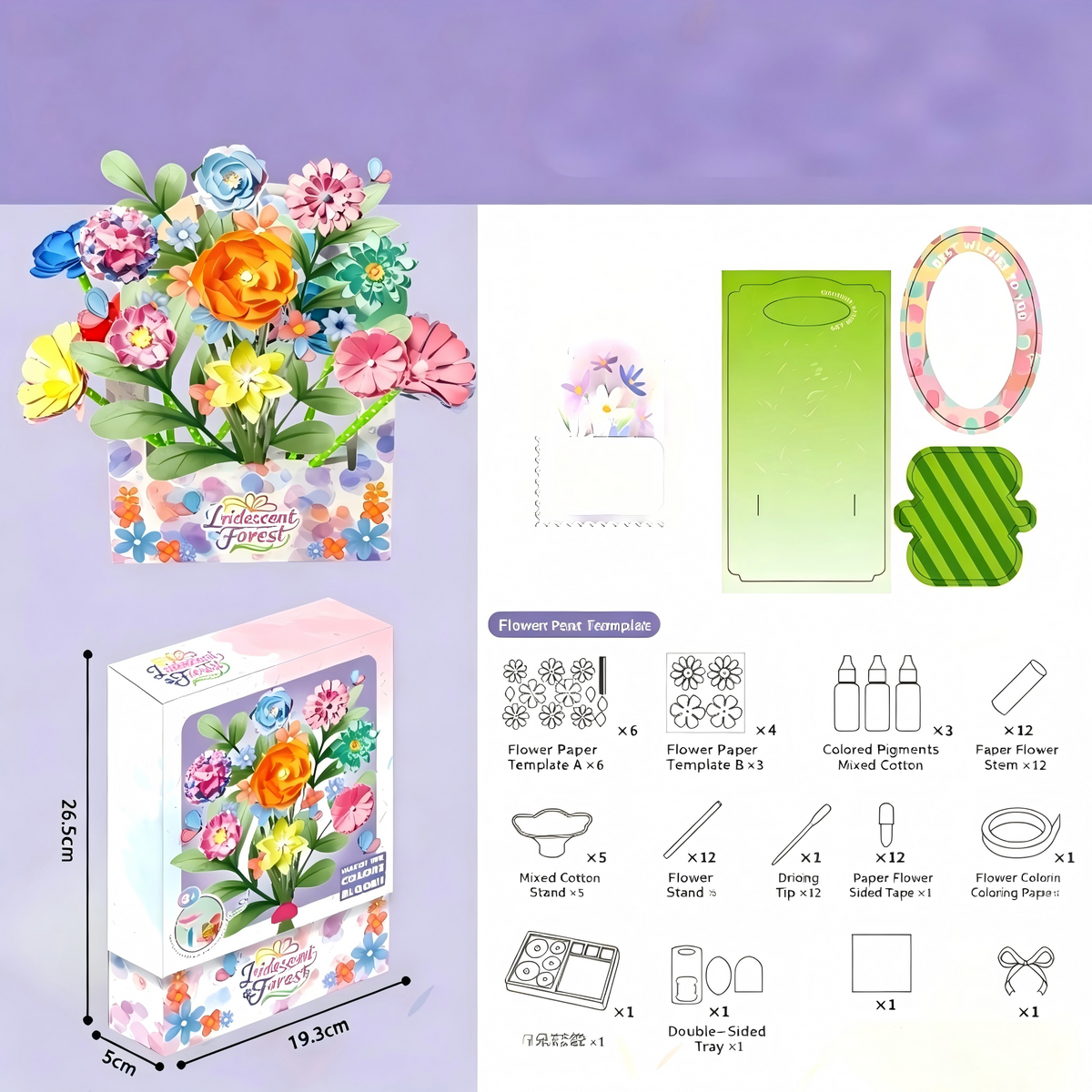 Paper Flower Craft & Science Kit
