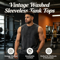 Men’s 5-Pack Vintage Washed Sleeveless Tank Tops