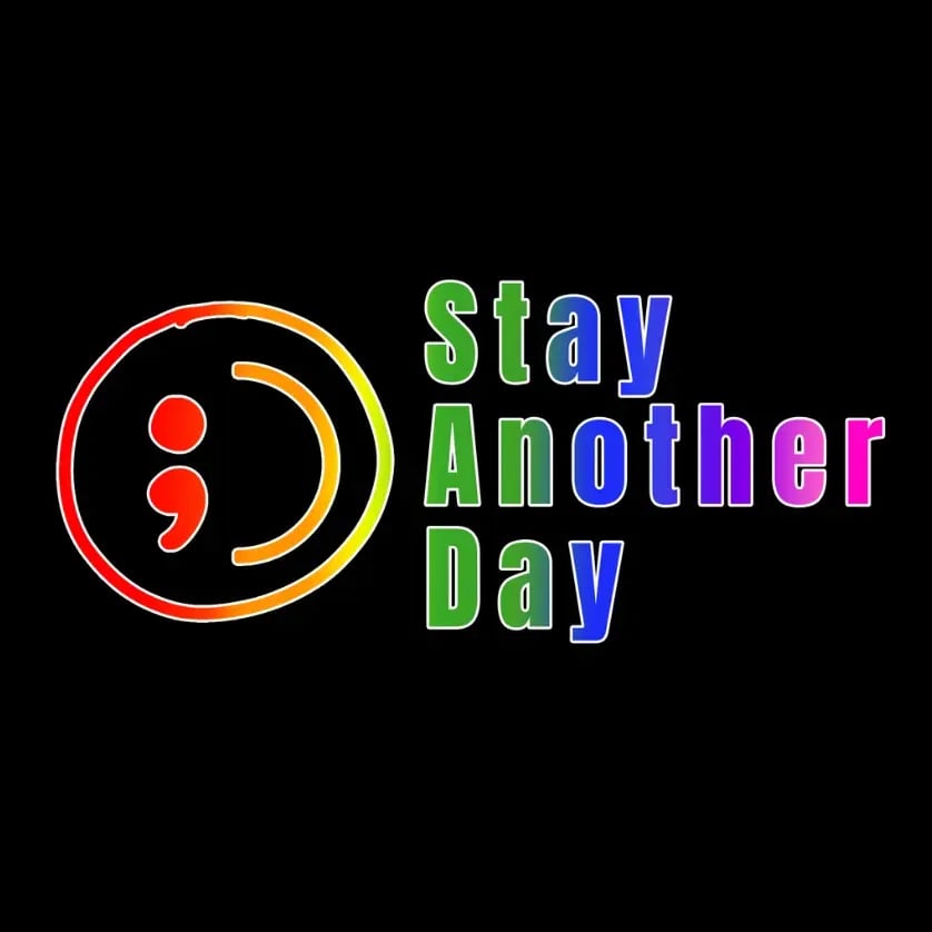 💥Buy 1 Get 1 Free -🎗️🚗 SAD Mental Health Awareness Car Decal