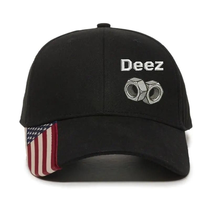 🧢 "Deez" Premium Embroidered Snapback Hat