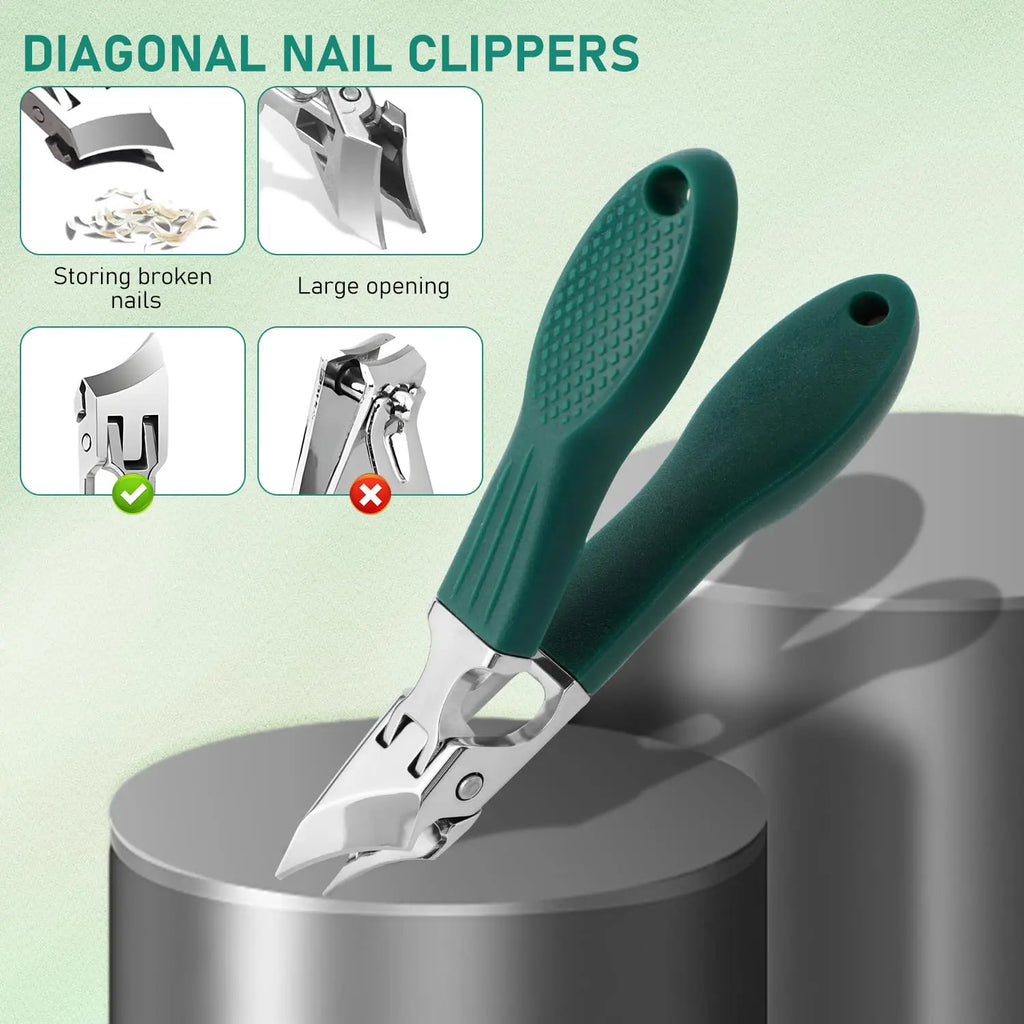 🔥HOT SALE 49% OFF – 3PCS Slanted Nail Clipper Set