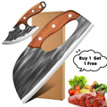 🥩Hand-Forged Effortless Slicing Knife for Meat & Vegetables 🔪