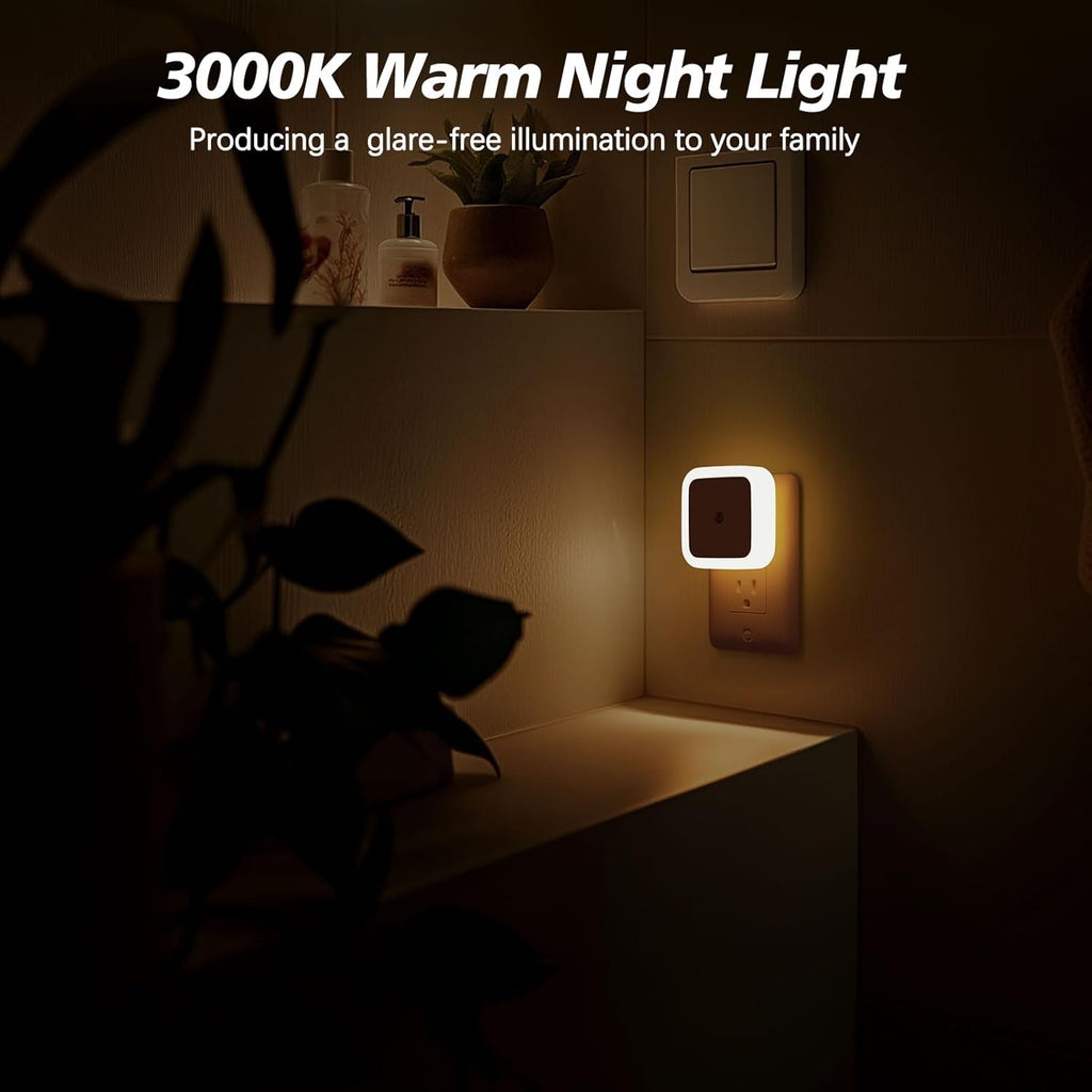 🔥Last Day 49% OFF - 🌙 Smart Dusk-to-Dawn LED Night Light