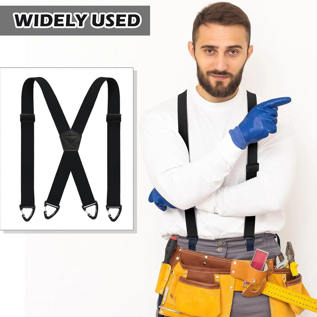 🔥Last Day 49% OFF - 👔 X-Back Hidden Under-Clothing Suspenders