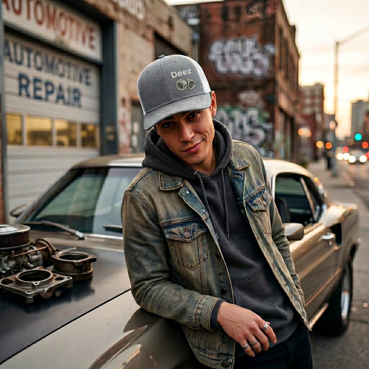 🧢 "Deez" Premium Embroidered Snapback Hat