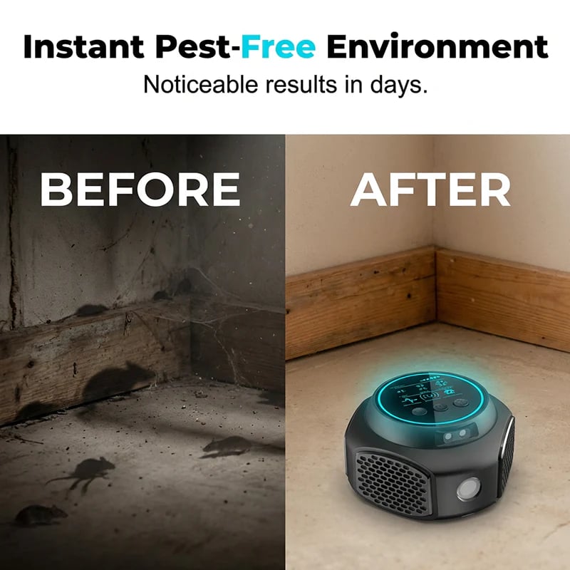 49% OFF This Week Promotions🪤High-Power Ultrasonic Pest Repeller