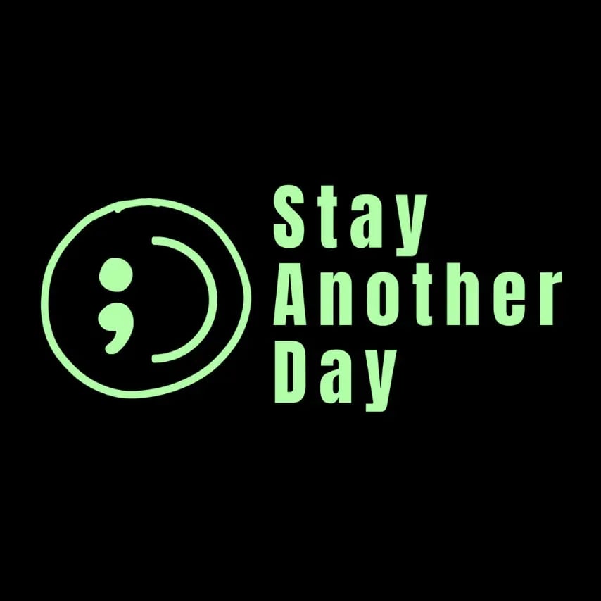 💥Buy 1 Get 1 Free -🎗️🚗 SAD Mental Health Awareness Car Decal