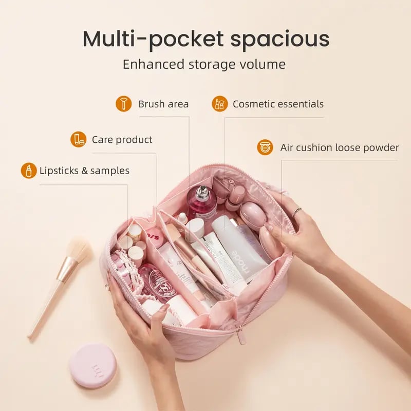 49% OFF This Week Promotions🎉🎉Travel Makeup Bag for Woman