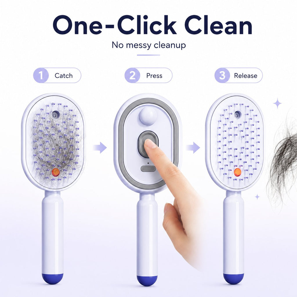 ✨ 3-in-1 Scalp Spa 💆 Red Light & Misting Care