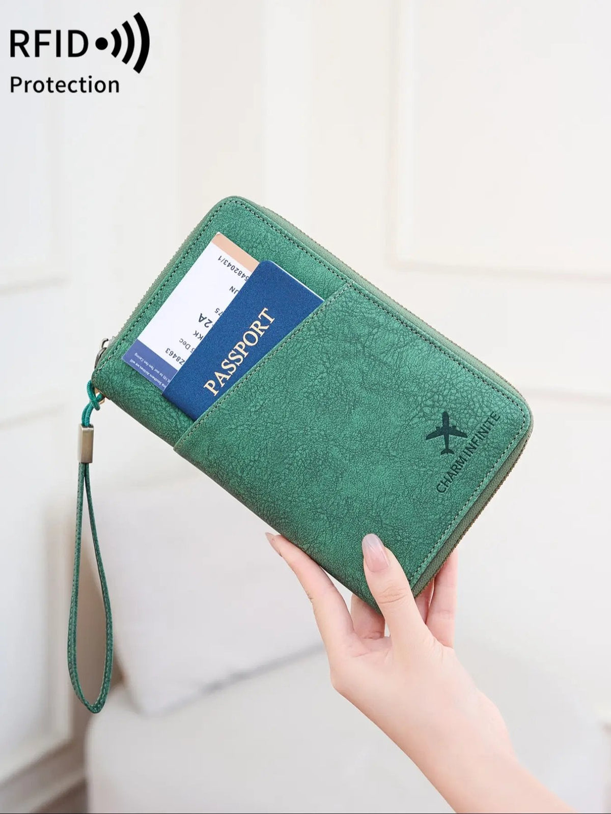 🔥Last Day 49% OFF - ✈️ RFID Blocking Multi-Passport Holder & Travel Organizer