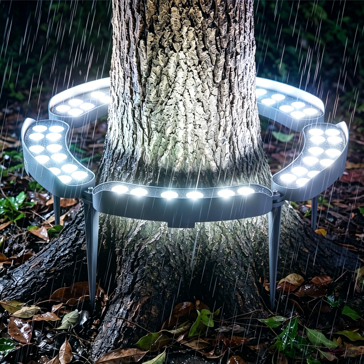 🌳 LED Ring Tree Light(Single piece) | Outdoor Waterproof Landscape Spotlight🛡️