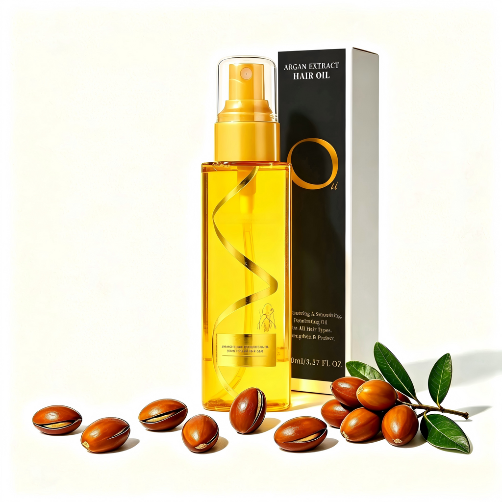 Argan & Coconut Hair Oil 80ML - Lightweight non-greasy, anti-frizz