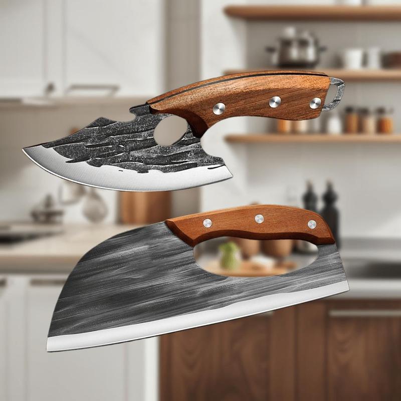 🥩Hand-Forged Effortless Slicing Knife for Meat & Vegetables 🔪