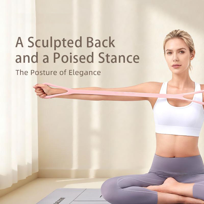 💦Figure 8 Resistance Bands – Silicone Exercise Bands for Women💦💦