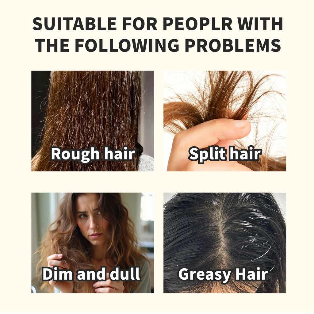 Argan & Coconut Hair Oil 80ML - Lightweight non-greasy, anti-frizz