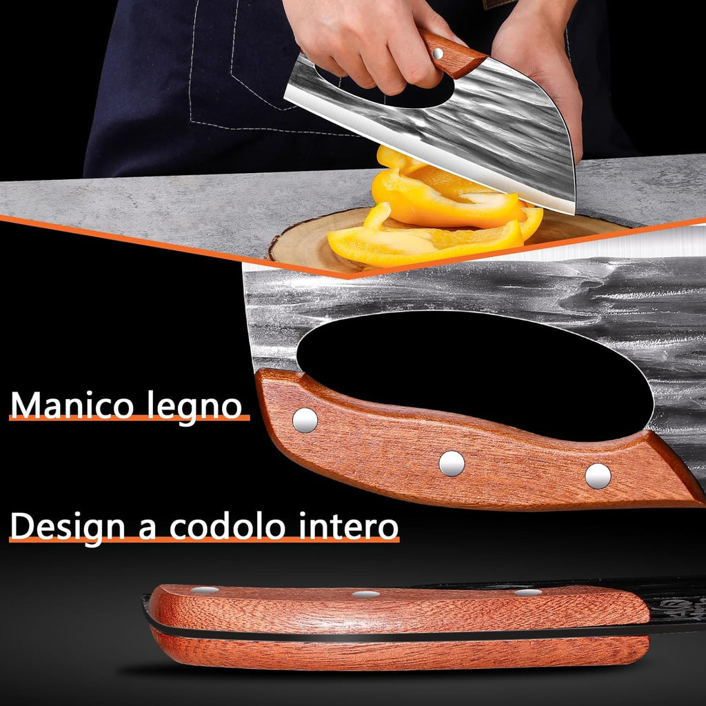 🥩Hand-Forged Effortless Slicing Knife for Meat & Vegetables 🔪