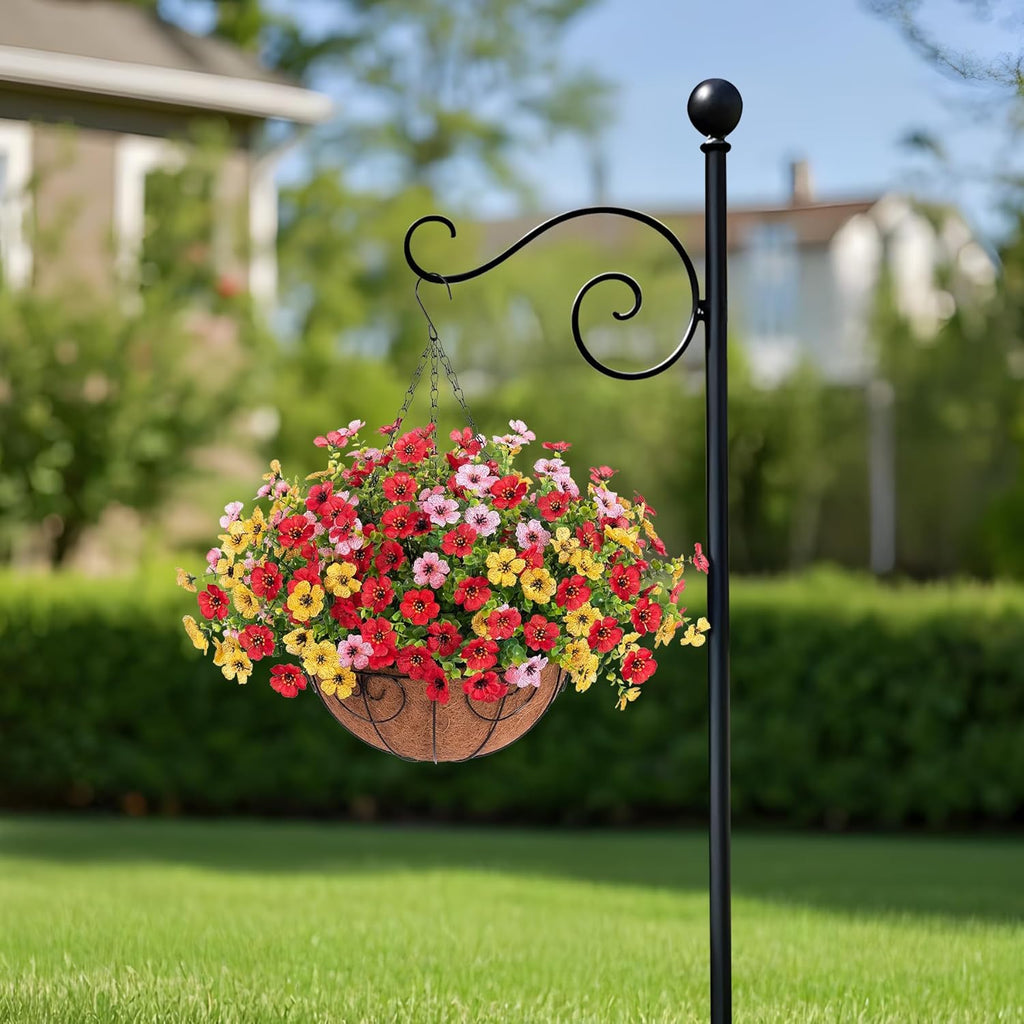 🔥Artificial Hanging Flower Basket🌸No Watering, No Wilting💧Everlasting Beauty for Your Home