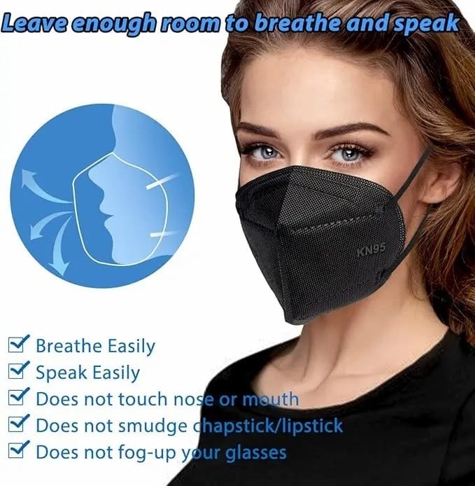 🔥Last Day 49% OFF - 🥇KN95 Mask 🛡️5-layer Breathable Design