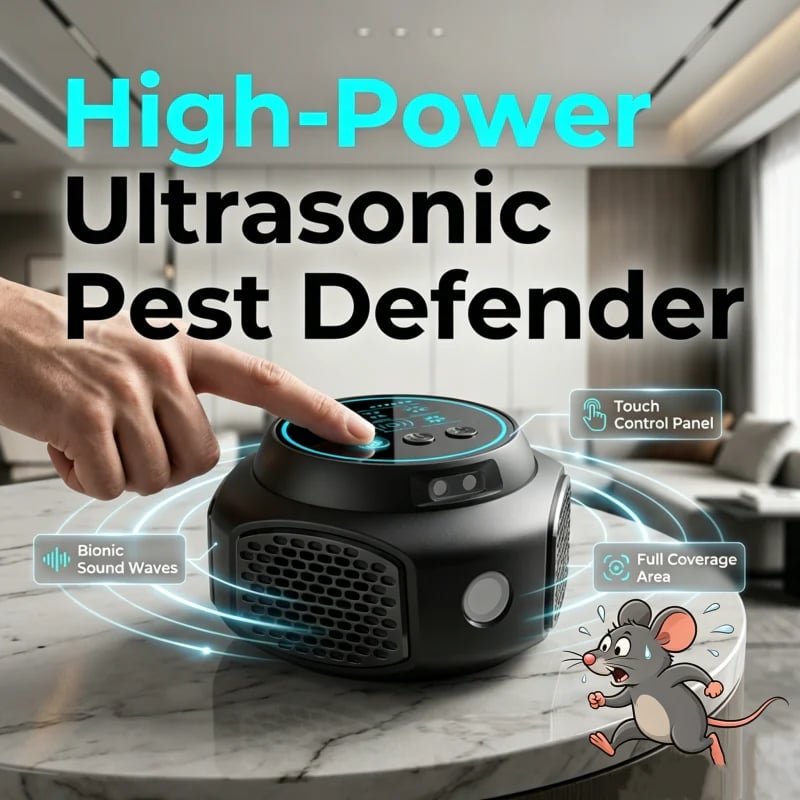 49% OFF This Week Promotions🪤High-Power Ultrasonic Pest Repeller