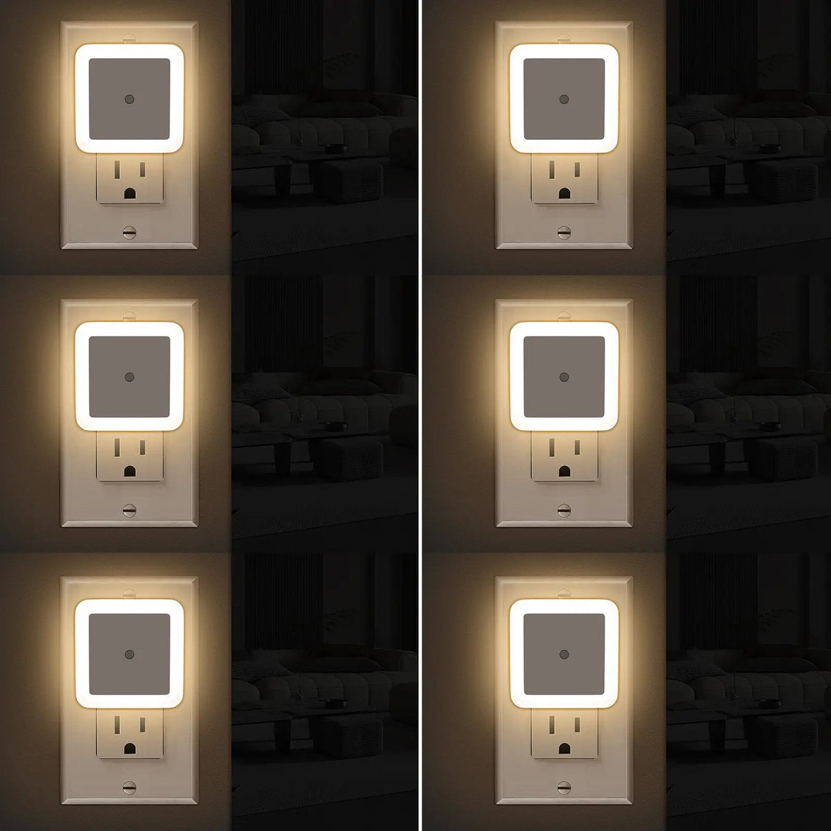 🔥Last Day 49% OFF - 🌙 Smart Dusk-to-Dawn LED Night Light