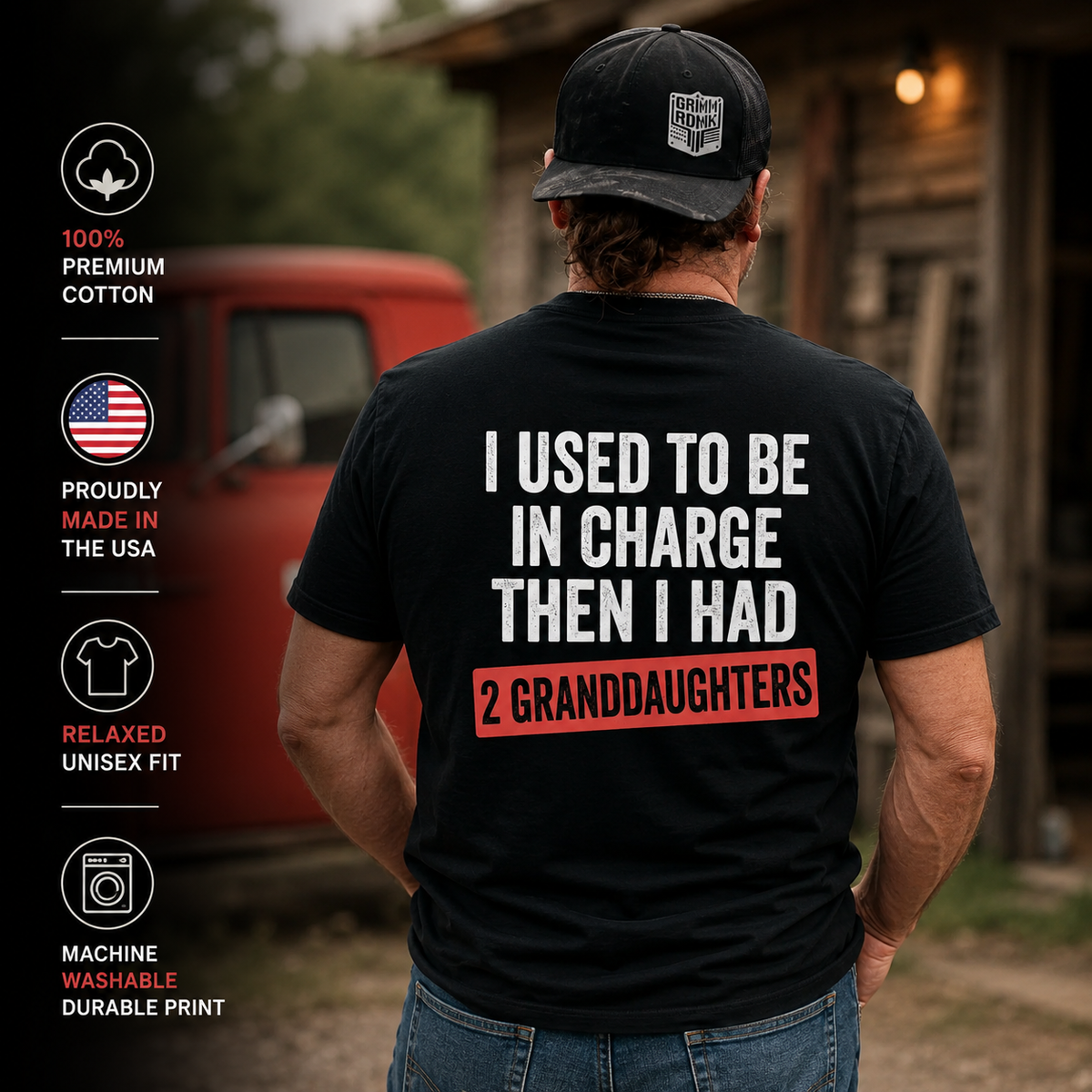 "I Used To Be In Charge..." Grandpa Humor T-Shirt 👴👑