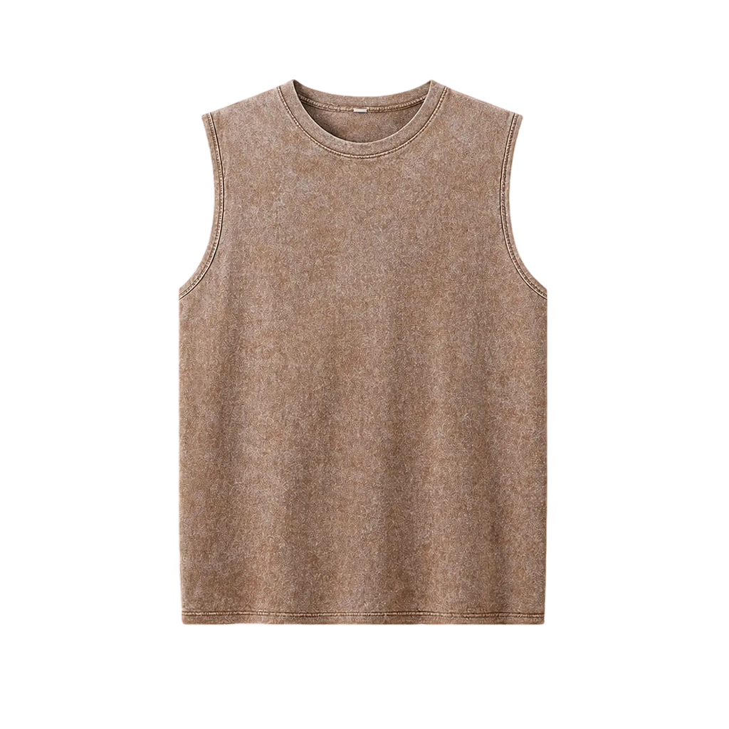 Men’s 5-Pack Vintage Washed Sleeveless Tank Tops