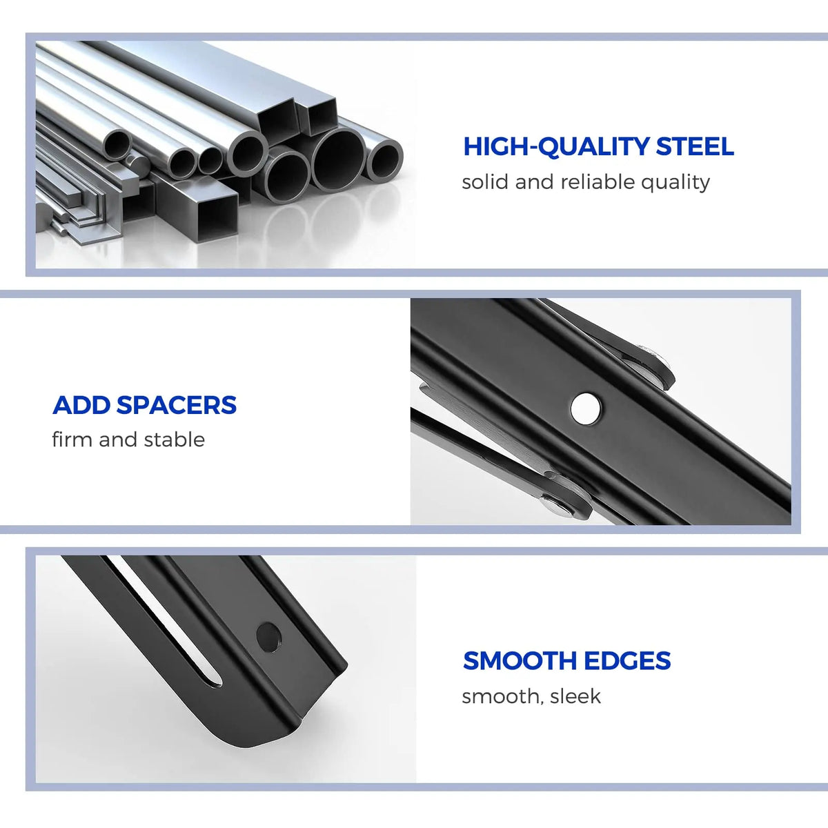 Heavy Duty Collapsible Folding Shelf Brackets