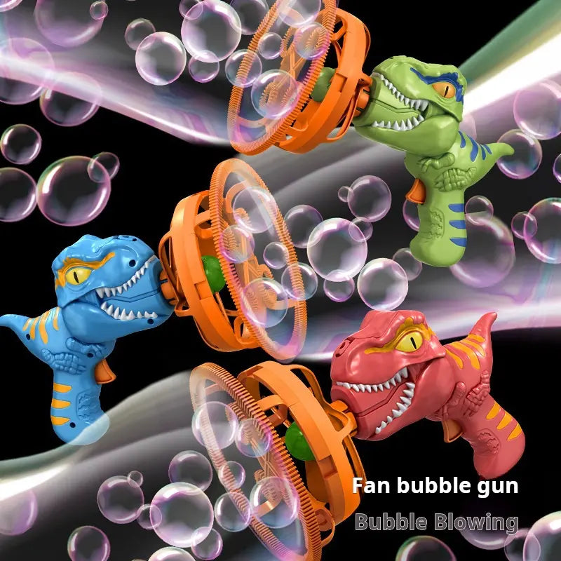 Semi-Automatic Fan Bubble Machine Toy