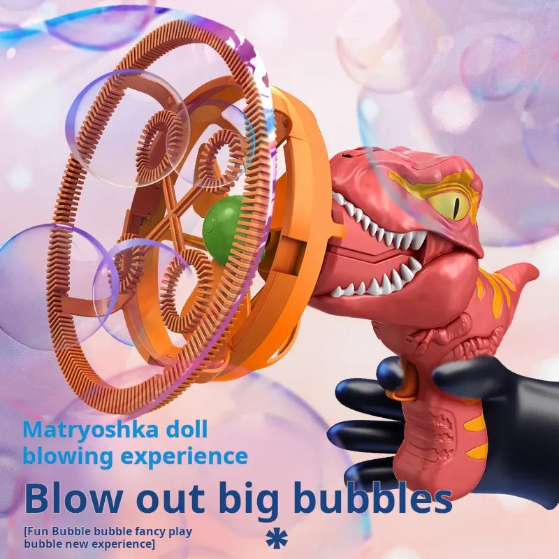 Semi-Automatic Fan Bubble Machine Toy