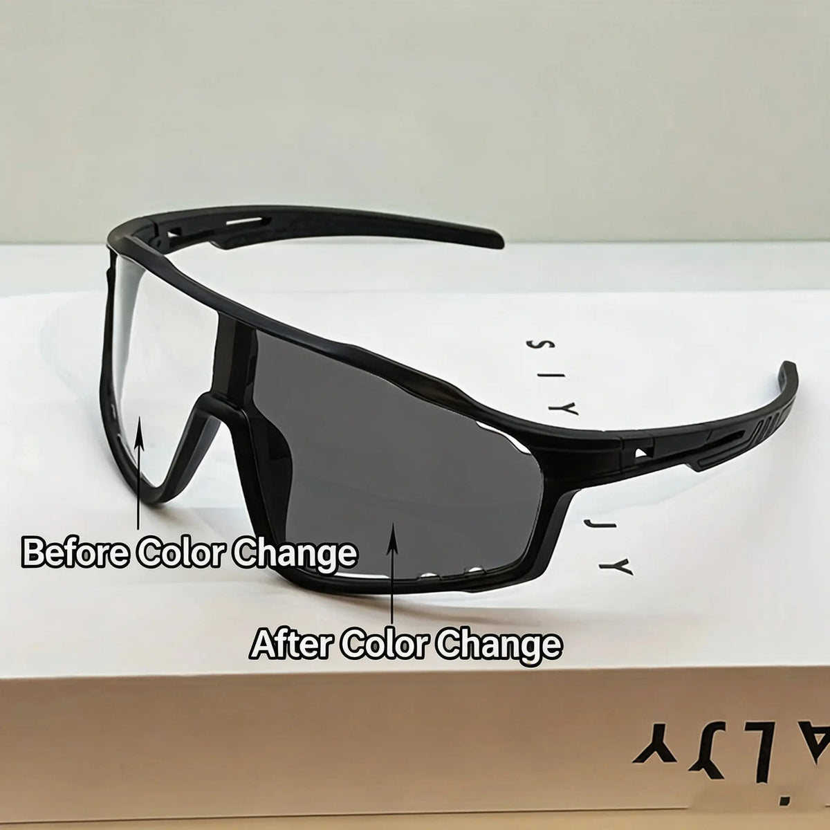 Photochromic UV-Protective Sports Sunglasses 🕶️☀️
