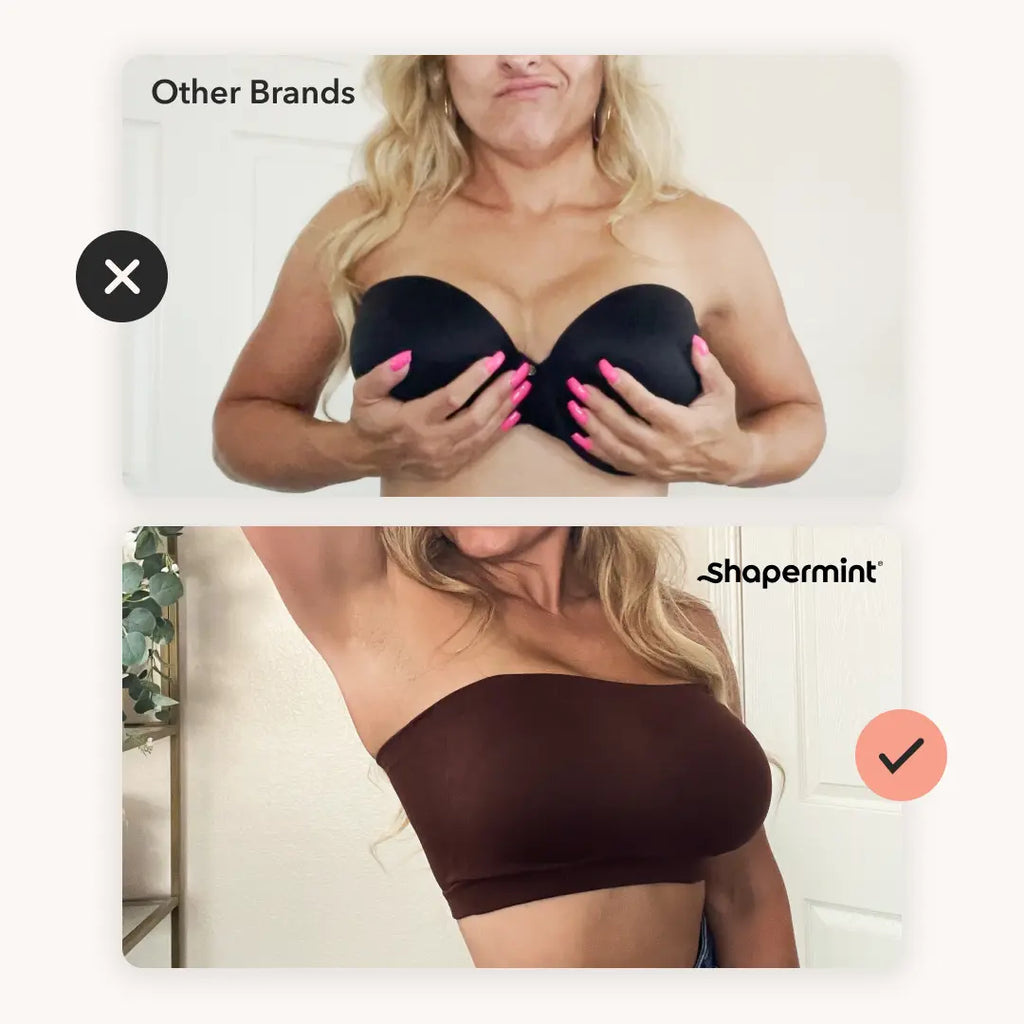 Convertible Strapless Wireless Bandeau Bra 🌟👙