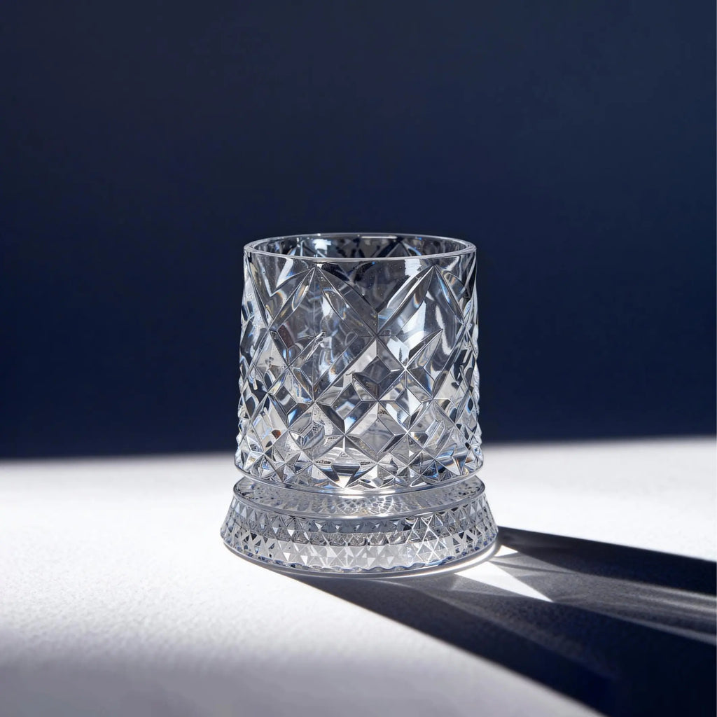 Luxury 360° Spinning Crystal Glass 💎✨