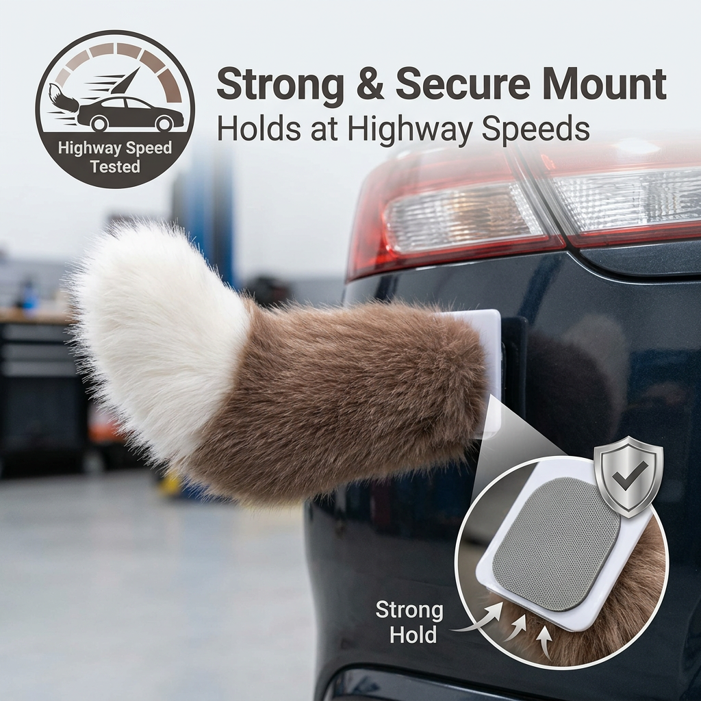 🚗 Moving Tail Car & Motorcycle Decoration