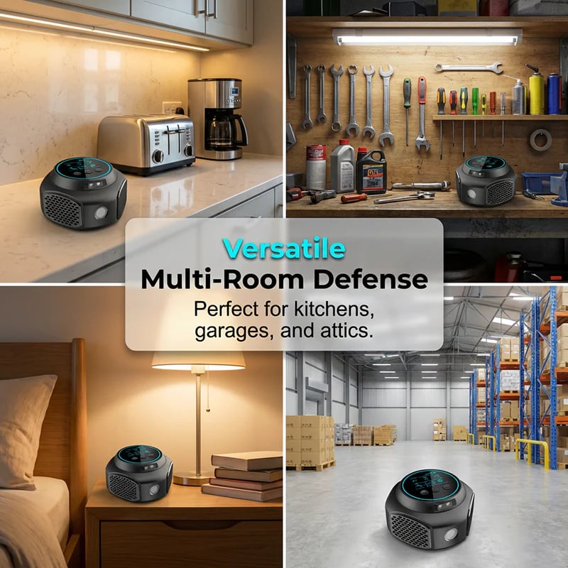 49% OFF This Week Promotions🪤High-Power Ultrasonic Pest Repeller