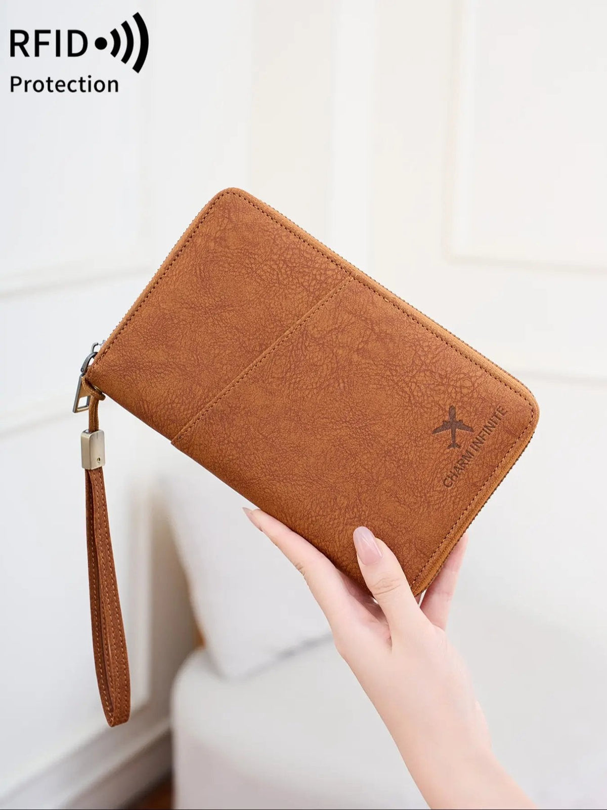 🔥Last Day 49% OFF - ✈️ RFID Blocking Multi-Passport Holder & Travel Organizer