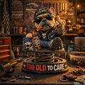 ⏰Hot Sale: Save 49%-Too Old To Care Dashhoard Bobblehead