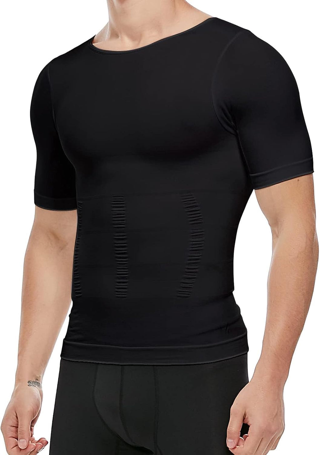 💪✨ Men's Slimming Compression Shirt – Instant Body Shaper