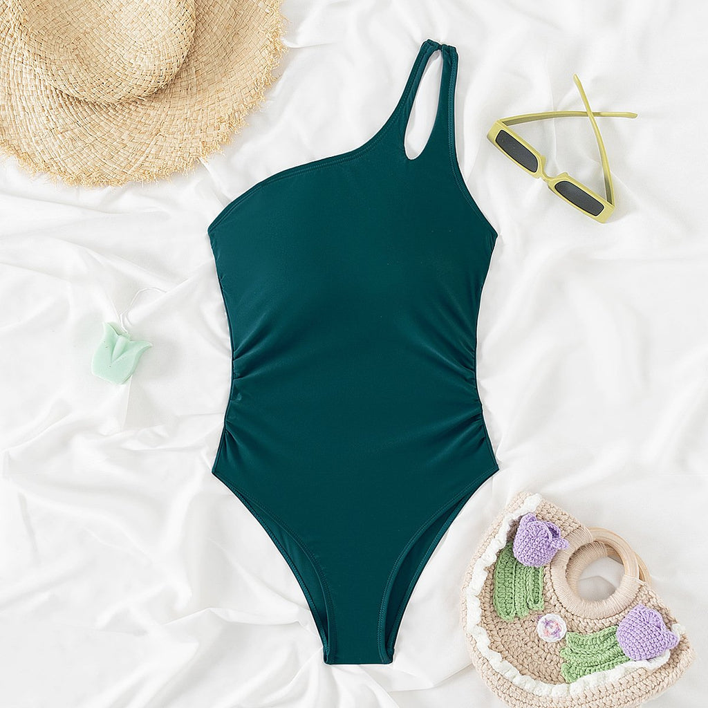🩱One Shoulder One Piece Swimsuit🏖️