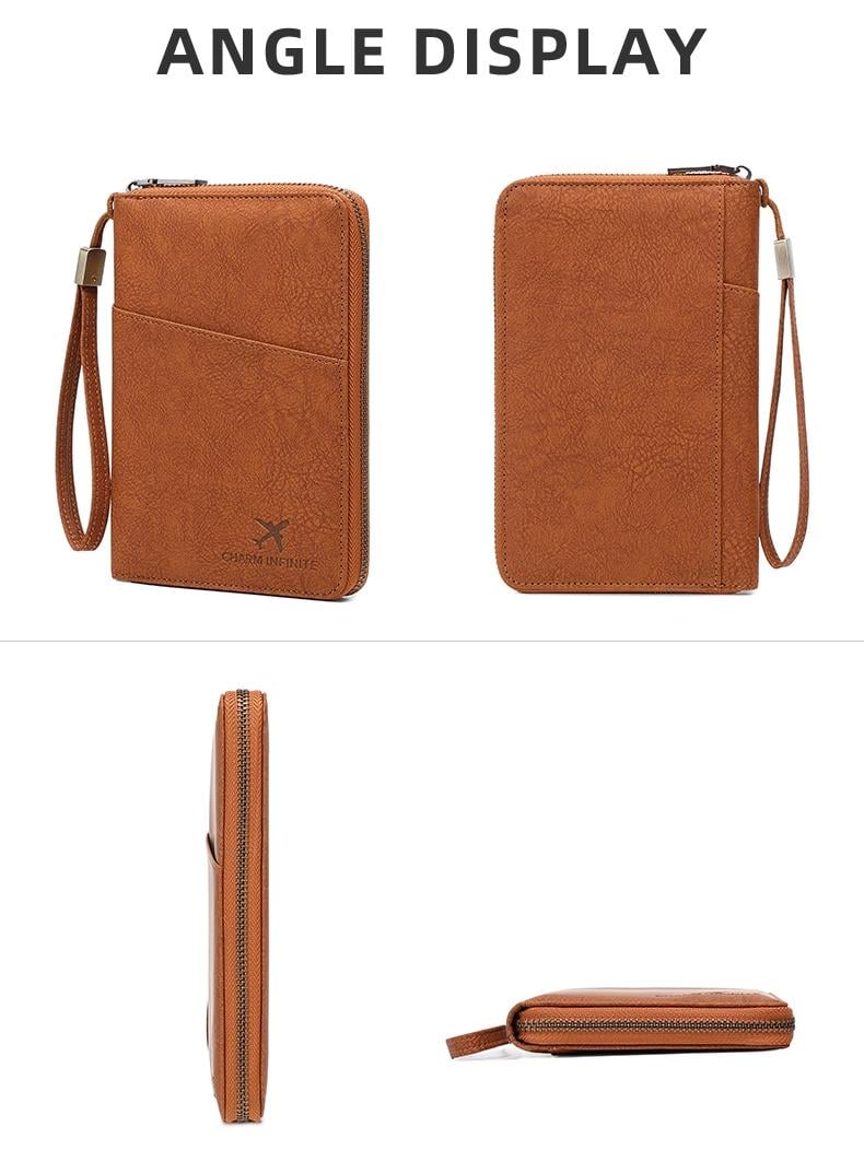 🔥Last Day 49% OFF - ✈️ RFID Blocking Multi-Passport Holder & Travel Organizer