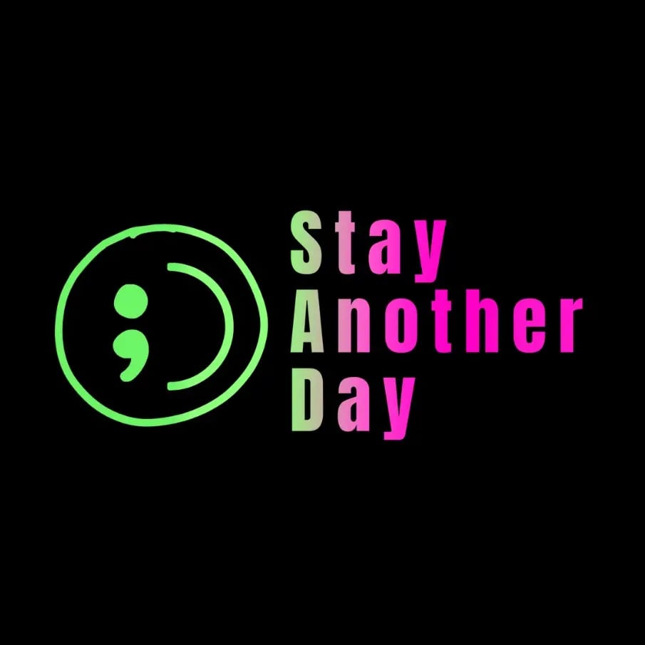 💥Buy 1 Get 1 Free -🎗️🚗 SAD Mental Health Awareness Car Decal