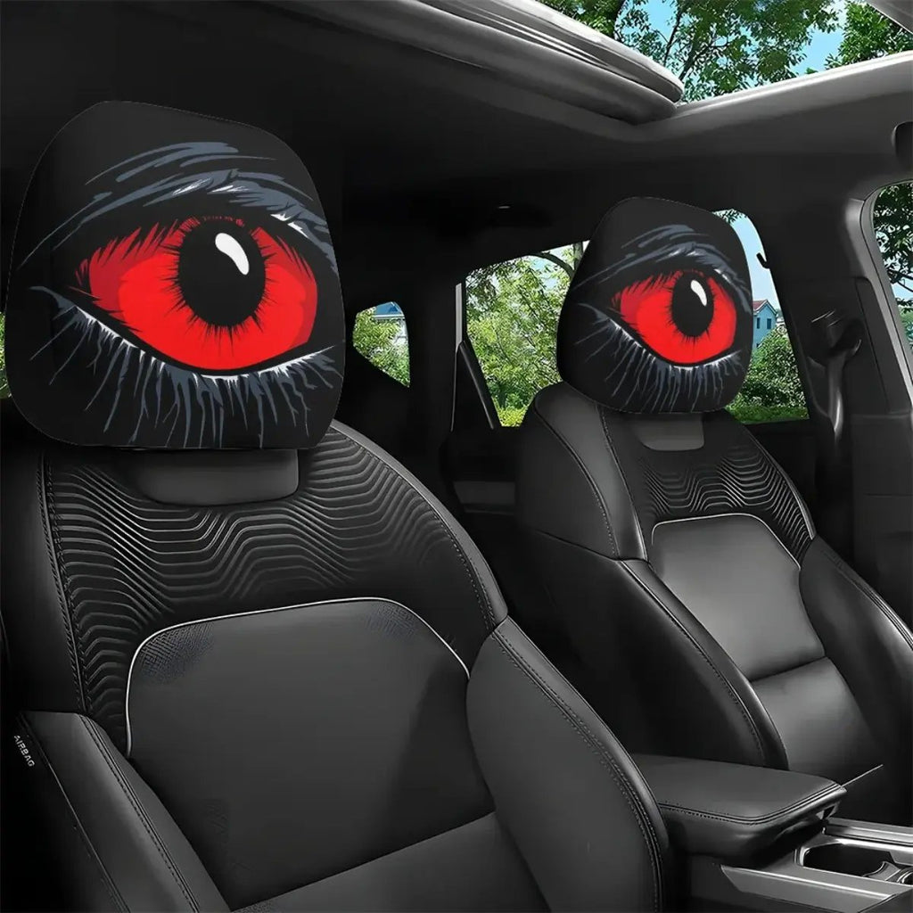 🔥LAST DAY 49% OFF-🤡 Creepy Funny "Uncanny" Car Headrest Covers