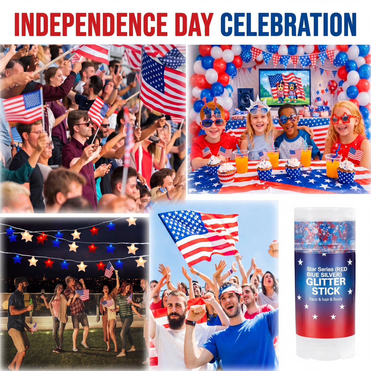 🔥Last Day 49% OFF -🎆 4th of July Glitter Stick
