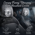 🔥LAST DAY 49% OFF-🤡 Creepy Funny "Uncanny" Car Headrest Covers