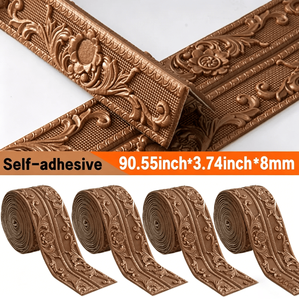 ✨Self-Adhesive Flexible Skirting & Wall Molding Trim