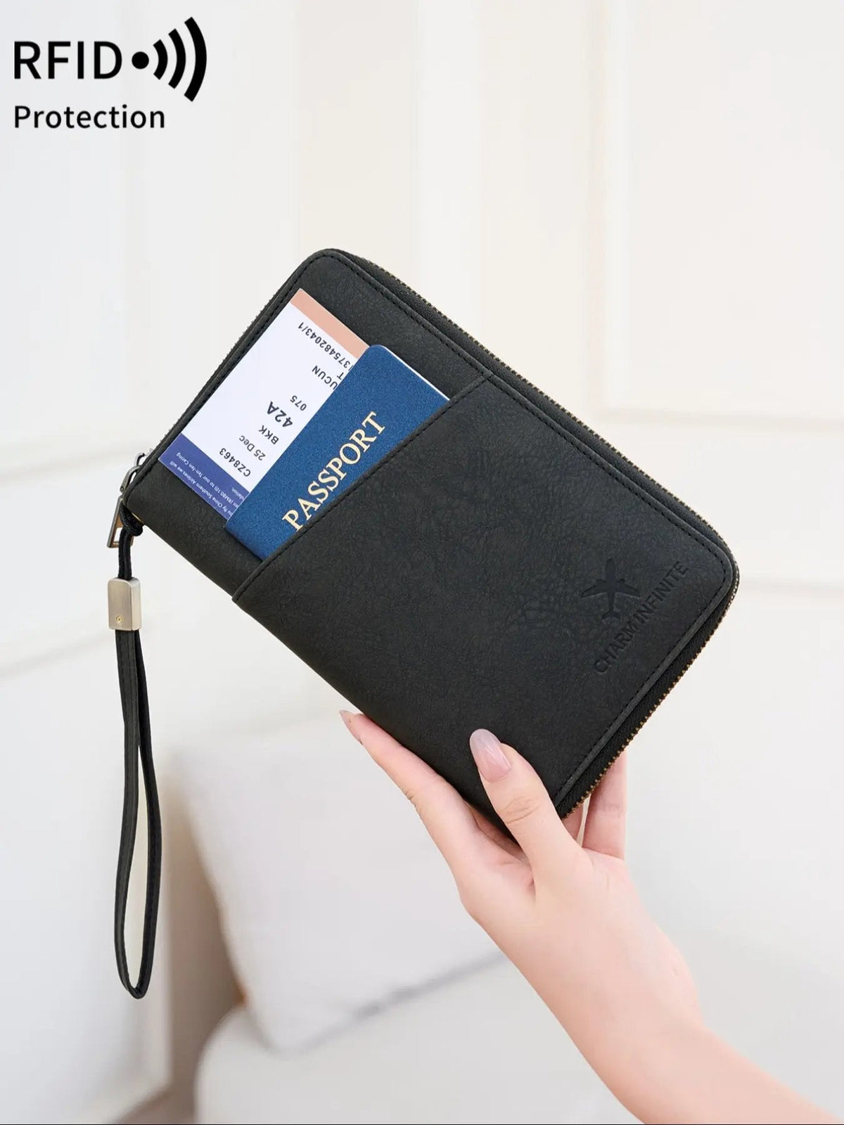 🔥Last Day 49% OFF - ✈️ RFID Blocking Multi-Passport Holder & Travel Organizer
