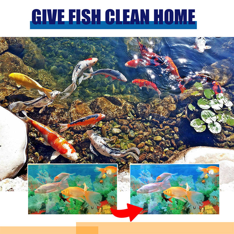 🐟💧Instant Chlorine Removal Tablets | Premium Fish Pond & Aquarium Purifier